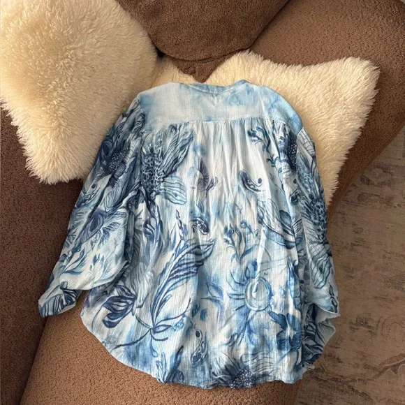 Anthropologie Pilcro Sydney Dolman Sleeve Blouse - Picture 6 of 7